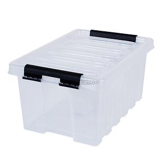 Ящик для хранения Roxbox, 34 х 22 х 16 см, 8 л, прозрачный