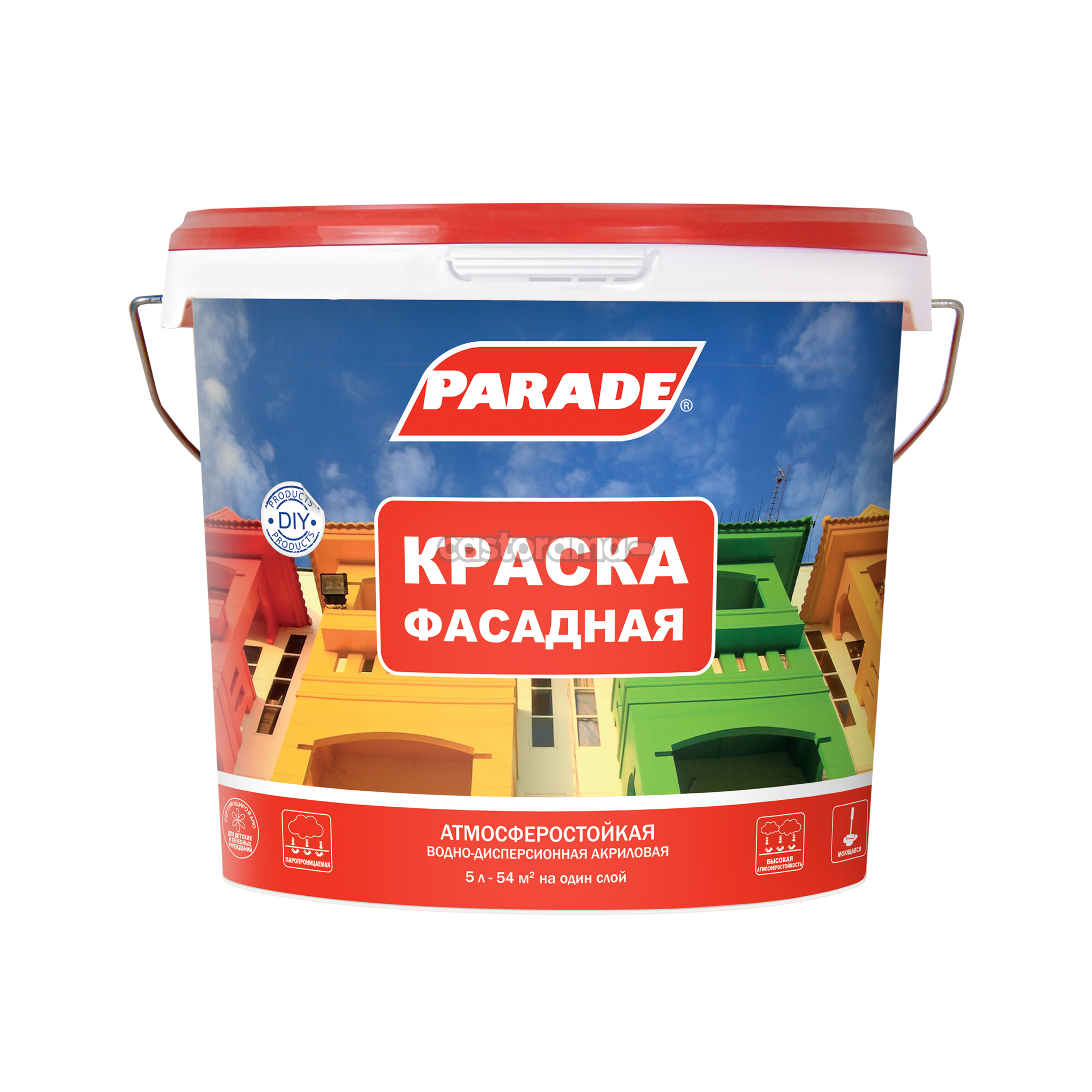 Краска parade фасад