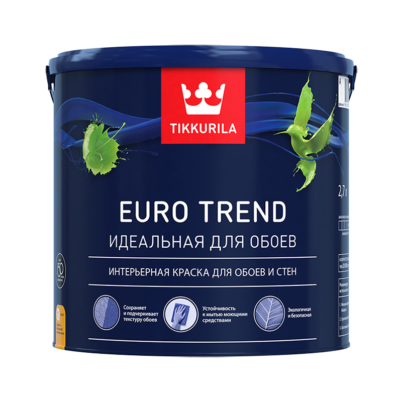 Tikkurila euro trend для обоев