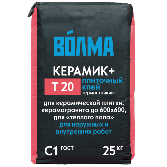 Волма интерьер клей для плитки 25 кг