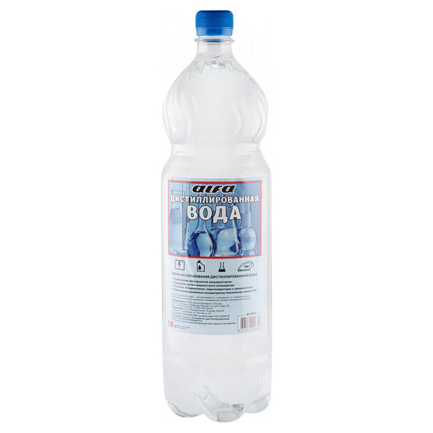 Вода дистиллированная ALFA, 1,5 л