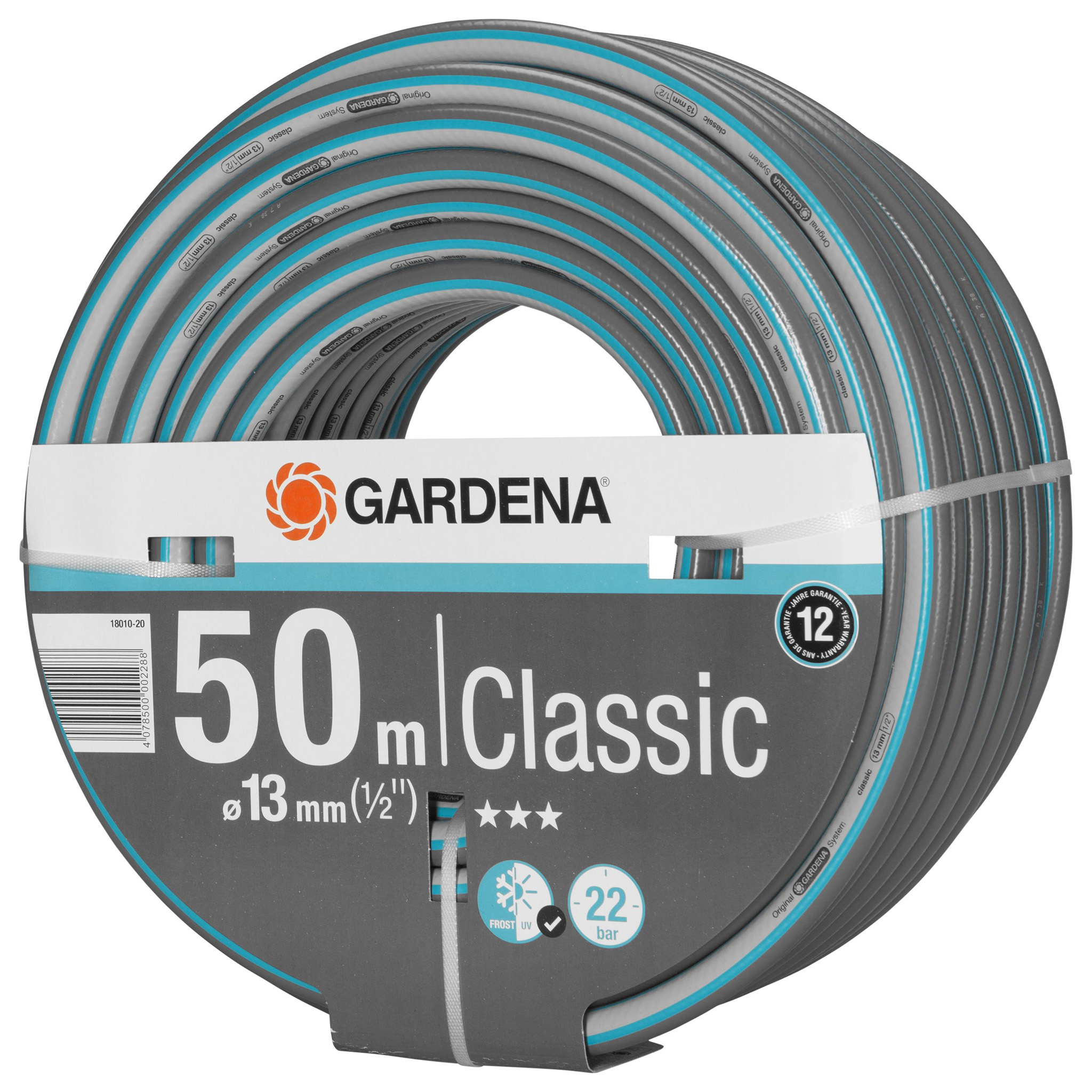 Озон гардена. Шланг Gardena Classic. Шланг Гардена 1/2 50 м. Шланг для полива 1/2 Гардена Классик 30 метров. Шланг для полива Гардена 19 мм 50 метров.