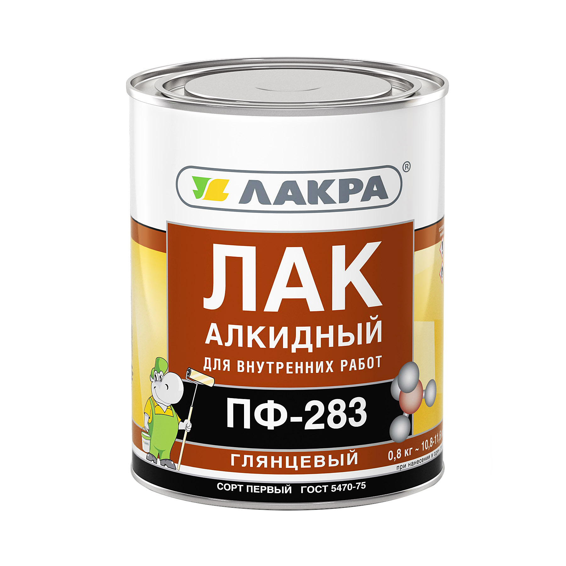 Лак Лакра ПФ-231 (0.8 кг) пентафталевый