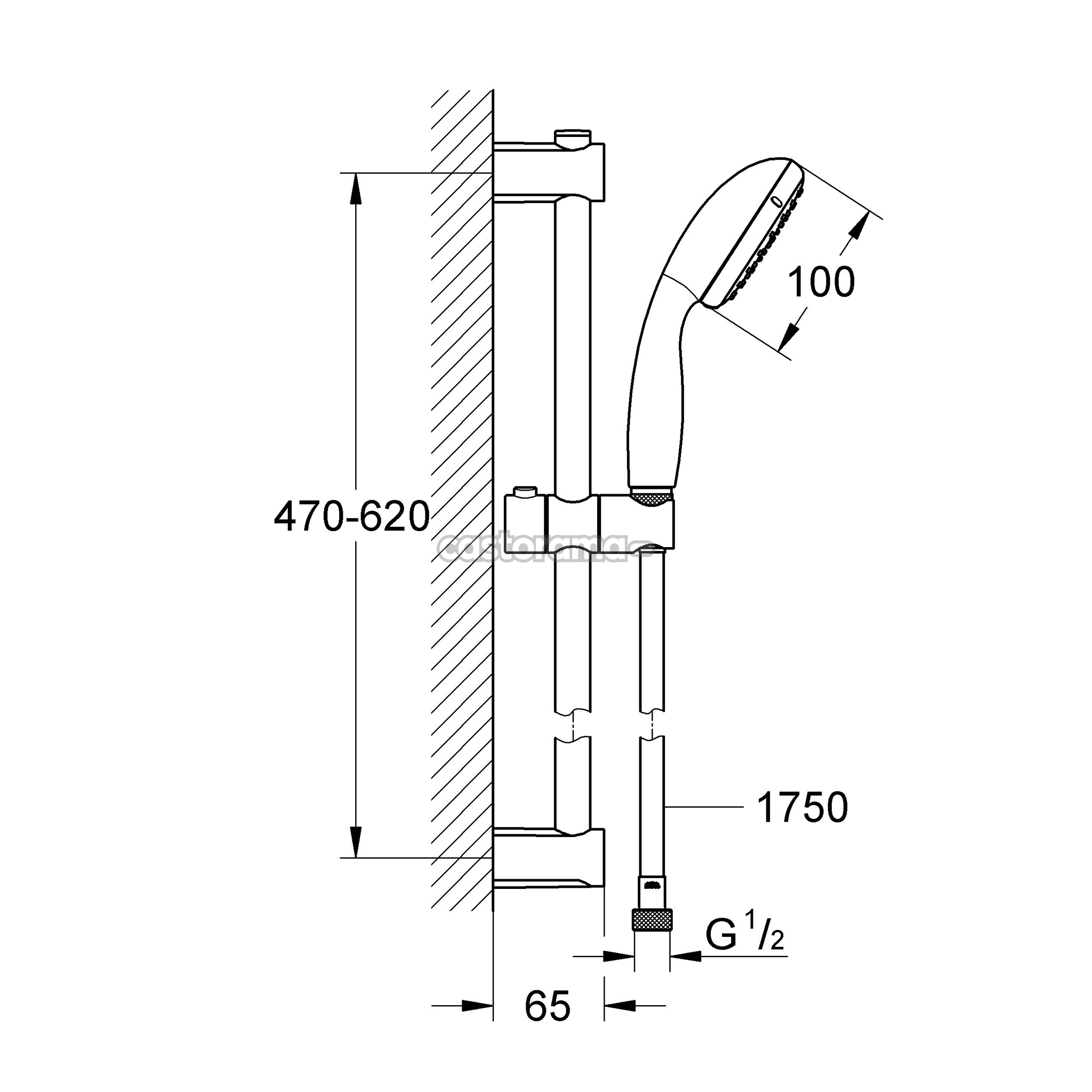 Vitalio joy. Набор душевой Vitalio start. Grohe Vitalio start 100. 27326000 Grohe. Душевой гарнитур Grohe Vitalio start 100.