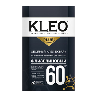 Клей обойный KLEO PLUS EXTRA флизелиновый 360г, арт.030 EXTRA PLUS 60