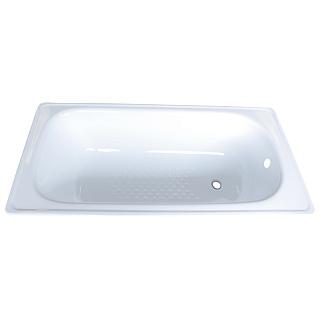 Ванна стальная без ножек Enamel Steel Bathtub, 32 х 70 х 150 см