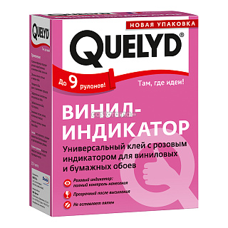 Клей для обоев Quelyd индикатор, 150 г