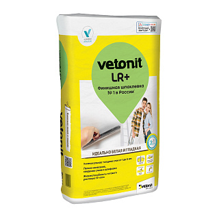 Шпаклевка Vetonit LR+ Silk, 20 кг