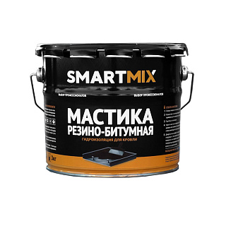 Мастика резино-битумная Smartmix, 3 кг